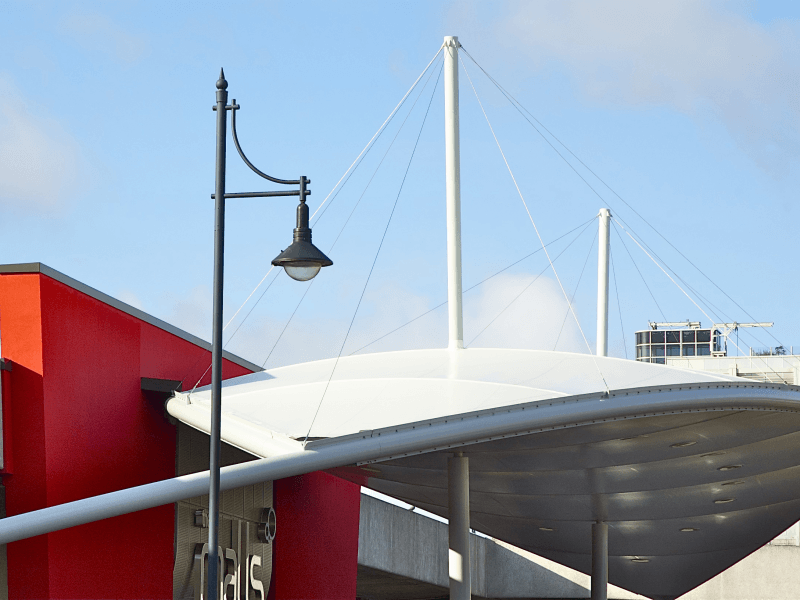 tensile canopy structures, Hampshire