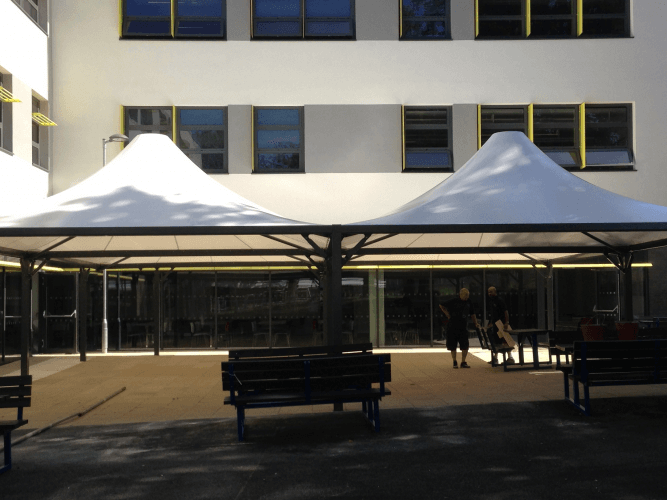 Tensile Fabric shade Structure