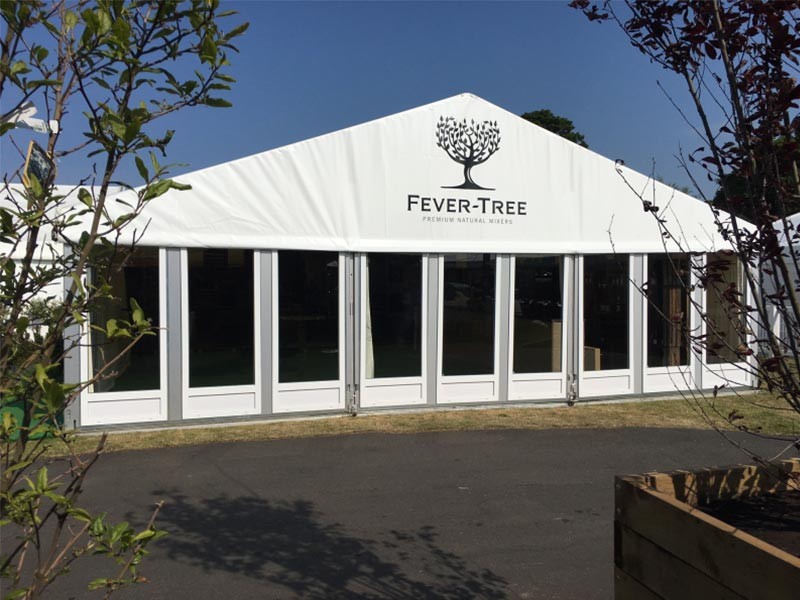 Fever-Tree branded marquee