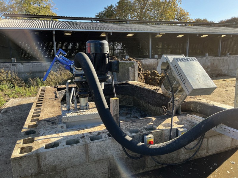 anaerobic digester at home farm 